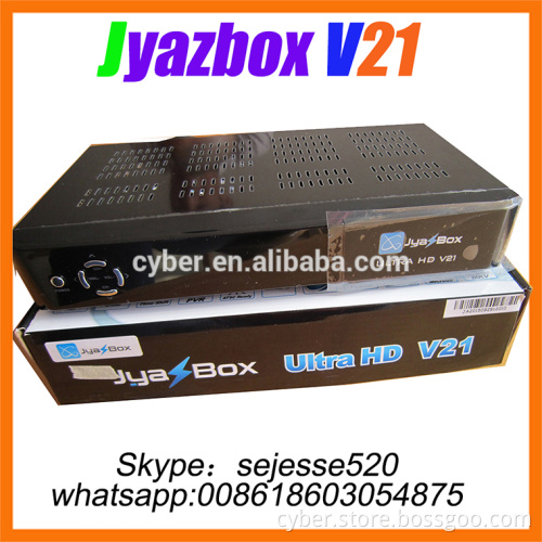 Jyazbox Ultra HD V21 JyazBox v21 FTA Digital Satellite TV Receiver with jb200 tuner